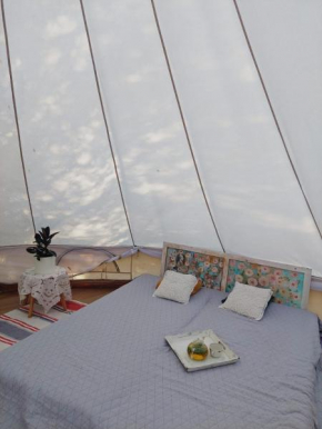 Glamping Belltent in Salacgriva in Salacgrīva